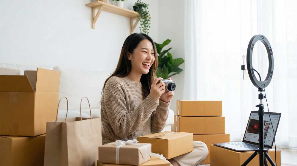 黄色仓库开箱直播